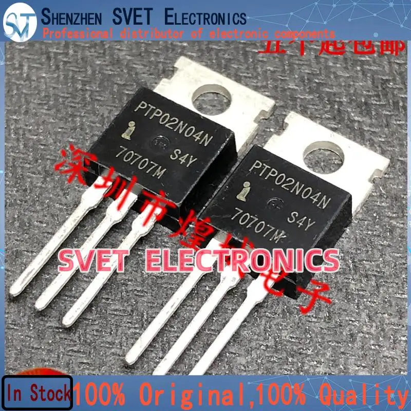 10PCS-50PCS  PTP02N04N  MOS TO-220 40V 280A  Original In Stock Fast shipping