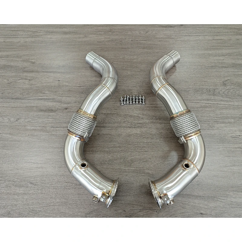 AKS Performance Downpipe For BMW X5M F85 X6M F86 4.4T Downpipe
