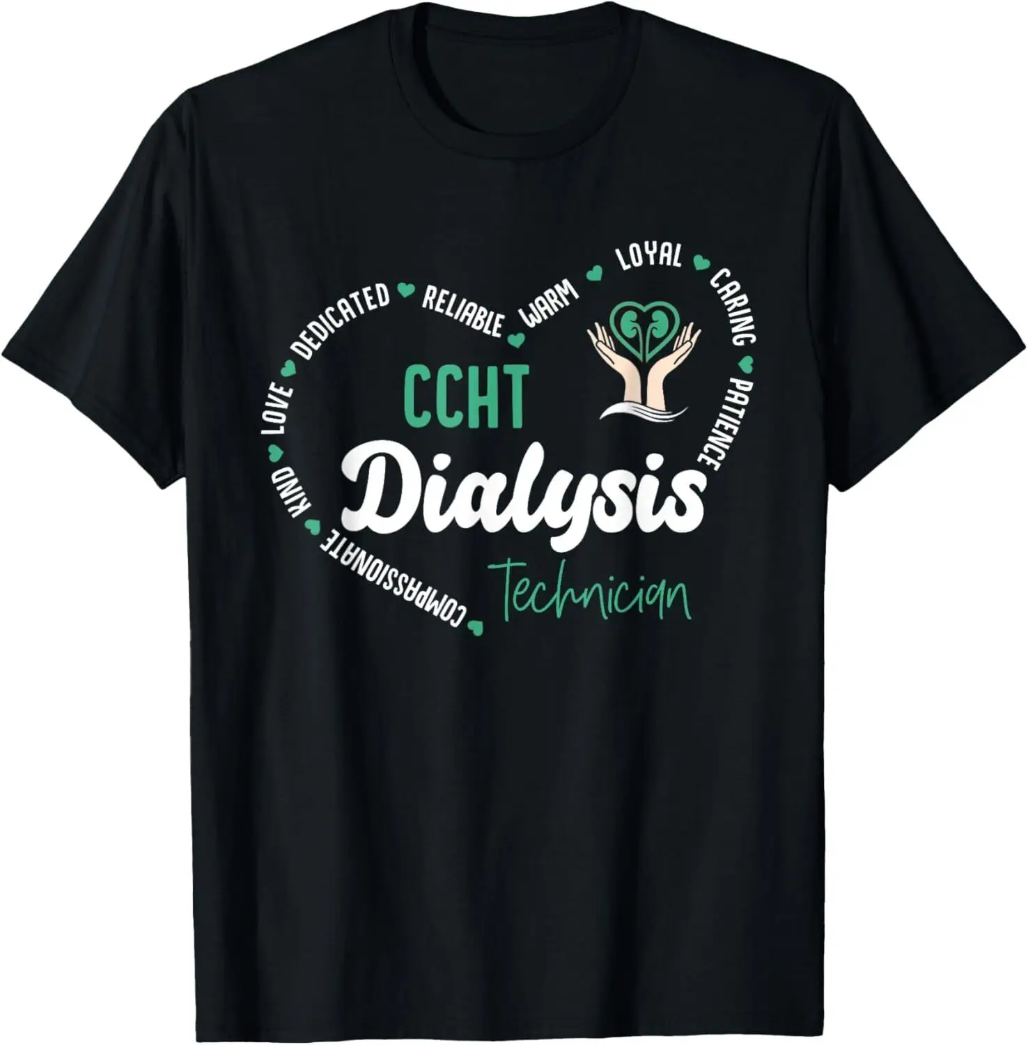 CCHT Dialysis Technician Kidney Hemodialysis Dialysis Tech T-Shirt