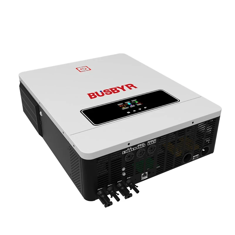 BUSBYR 10.2KW Hybrid Solar Inverter 230V With Max 160A MPPT Charge Controller PV Max 450VDC Pure Sine Wave Inverter