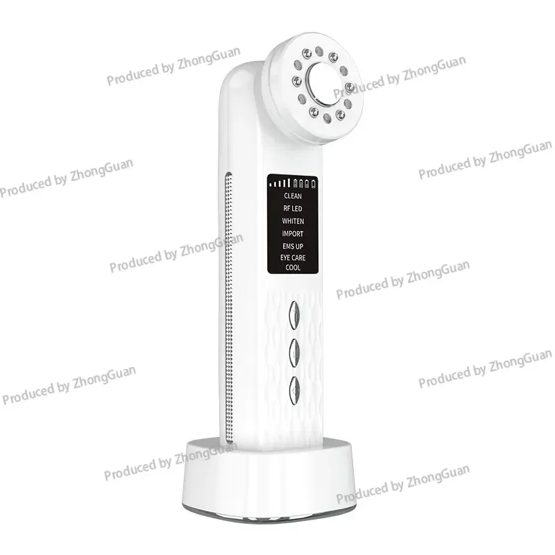 M99 Seven-mode Ultrasonic Ice Compress Beauty Instrument EMS Lift Heating Vibration Massage Introducer