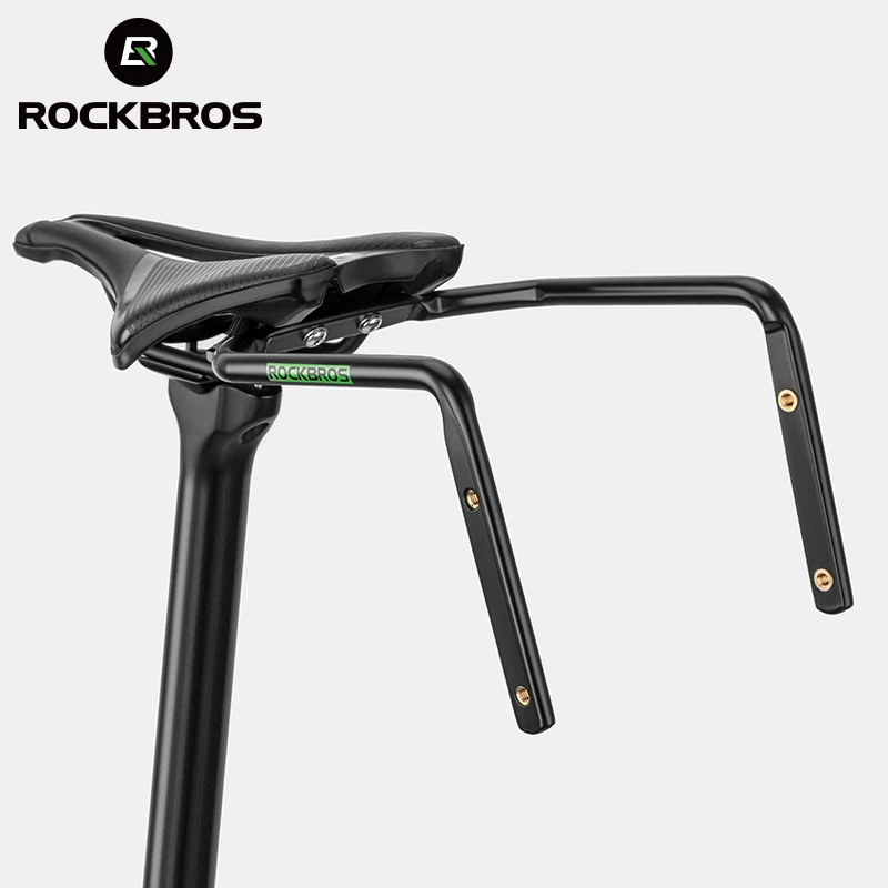 ROCKBROS Bicycle Tail Bag Stabilizer Bike Saddle Frame Bottle Cage Fixing Support Seat Bow Conversion Bracket Bicycle Accessory