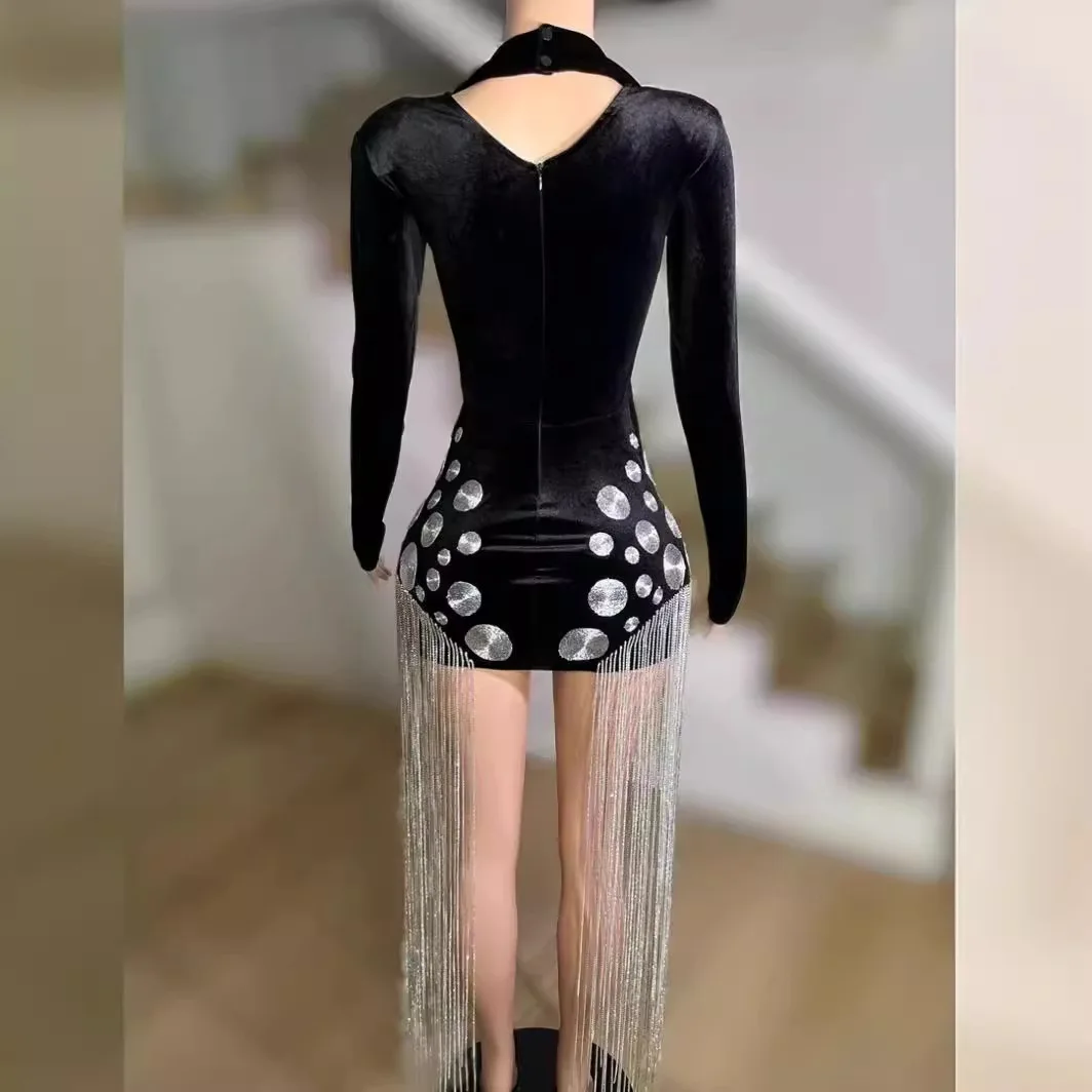 นักร้องเวทีเซ็กซี่กํามะหยี่ชุดมินิวันเกิดชุดราตรี Vestidos De Noche Elegantes Vestidos De Fiesta GradParty Dresses