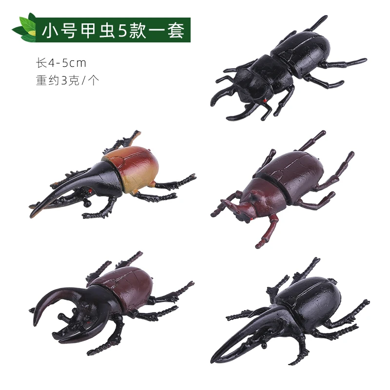Realistische Insectenmodellen Simulatie Kever Model Grappen Speelgoed Educatief Speelgoed Halloween Enge Gag Party Leuke Nieuwigheid Prank Rekwisieten