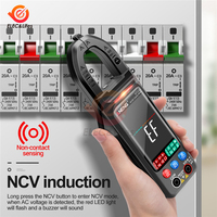 ST211 ST212 Digital Multimeter Clamp Meter 400A AC/DC Current Voltage Diode NCV Voltage Detection Professional Electrician Tools