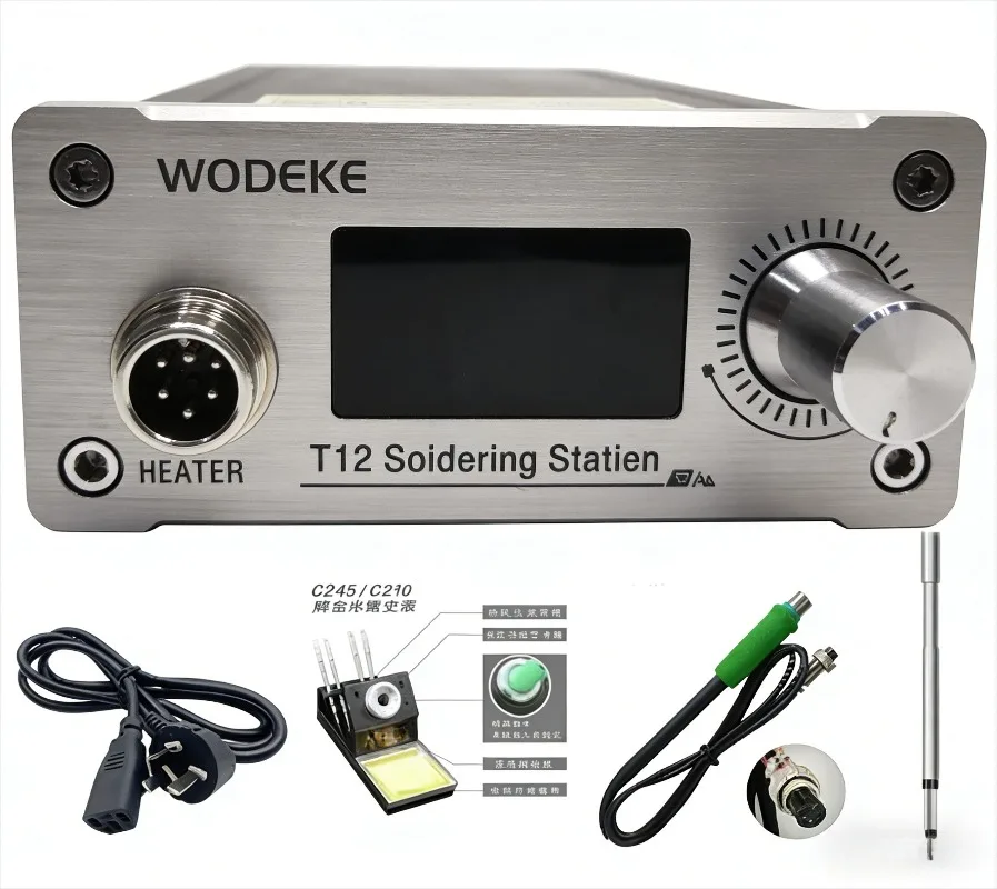 C245C210T12 constant temperature intelligent welding table mobile phone repair soldering iron 220W super 936/203 high power