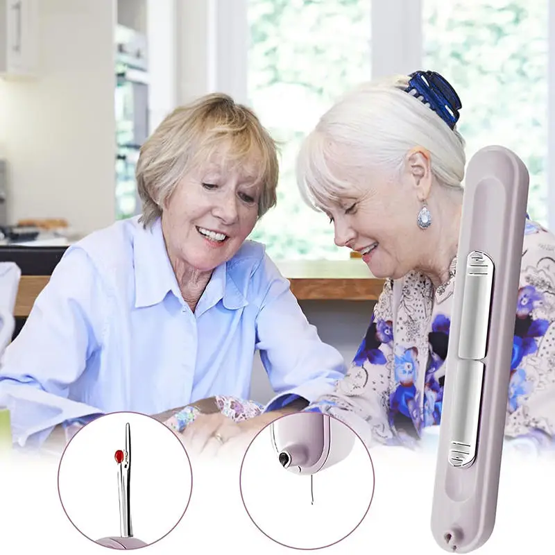2‑In‑1 Upgraded Seam Ripper Needle Threader Double End Colorful Sewing Unpicker Practical Hand Sewing Tool Accessory