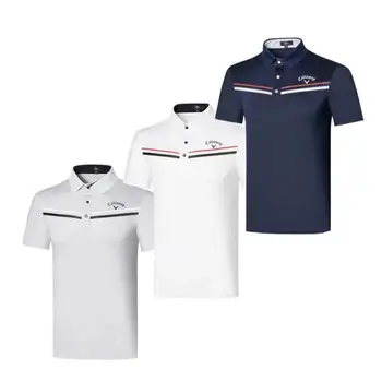 캘러웨이 반팔 골프웨어 남자 셔츠 스포츠 캐주얼 여름 통기