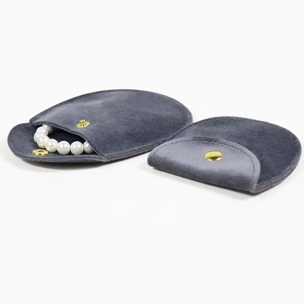 방진 선물 스냅 단추 포장 가방, 보석 가방 보관 파우치, 팔찌 가방