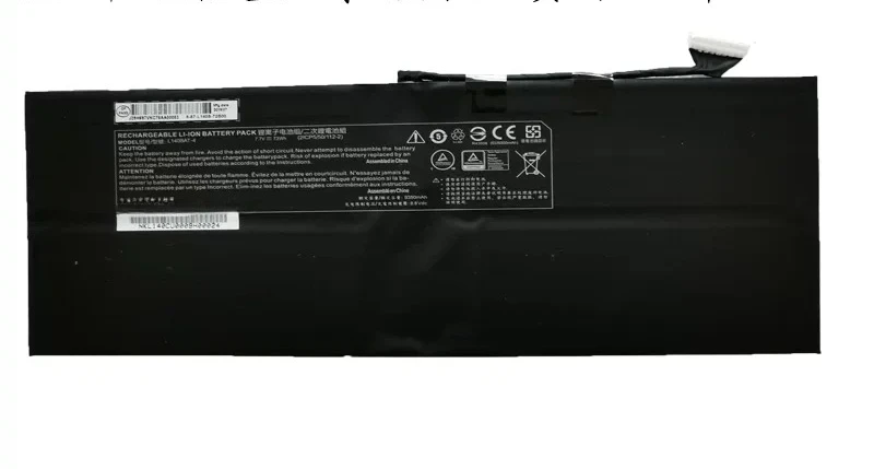 ，。New 73Wh Laptop Battery for CLEVO L140BAT-4 Thunderobot MixBook Air GIGABYTE RC14，。
