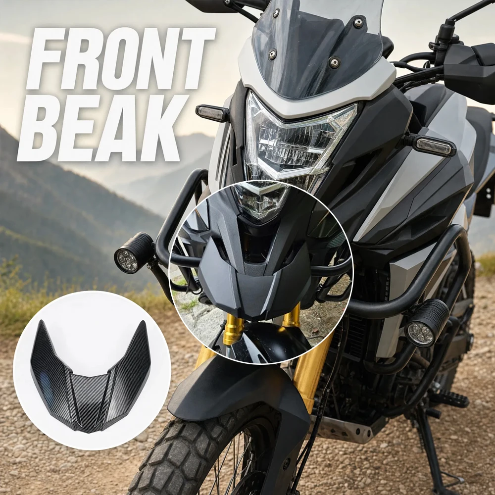 Motorcycle Beak Fairing Winglets Front Fender Beak Extension Wheel Cover FOR BMW G310GS G 310 GS G310 2017 2018 2019 2020 2021
