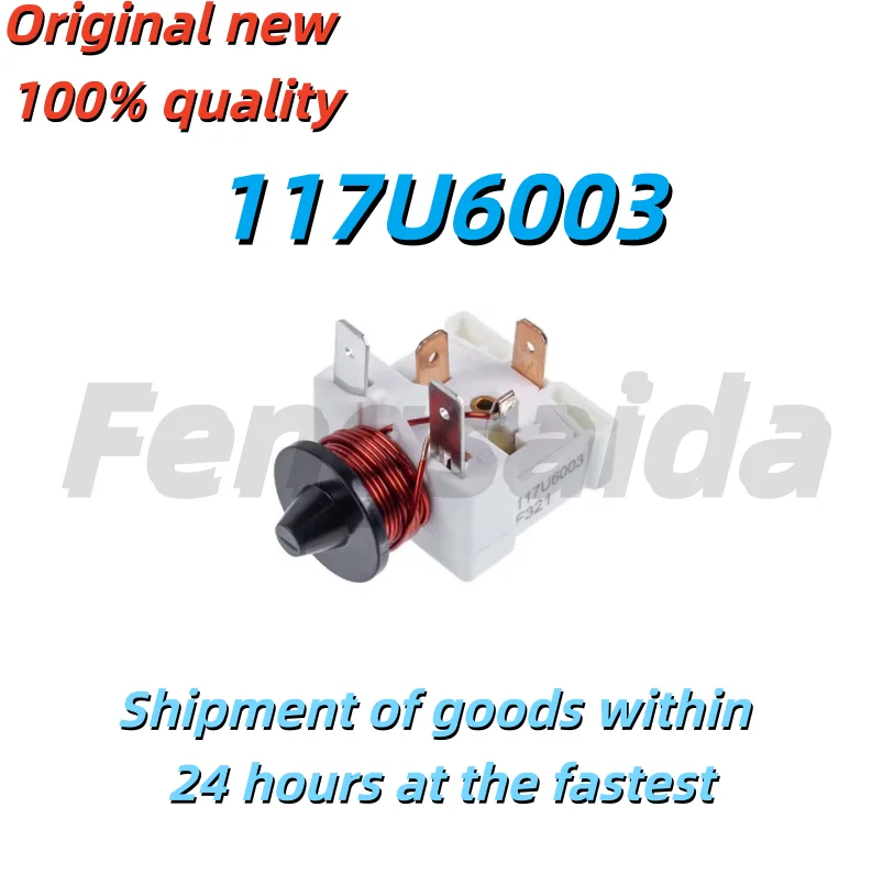 5 Pack Refrigerator Freezer Motor Coil Starter Relay 117U6003 Compatible with Various Models Appliance Repair Part