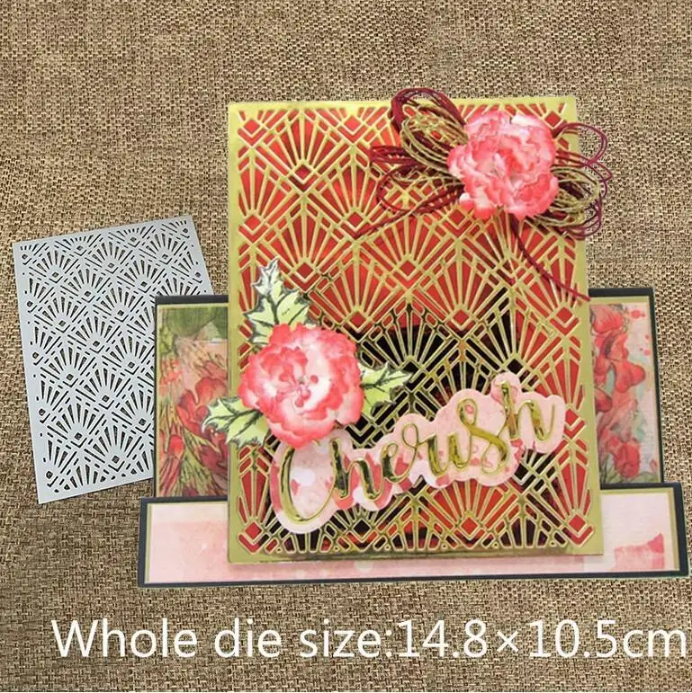 Rahmen Hintergrund Metall Stanzformen Scrapbooking Dekoration Papier Handwerk Messer Form Klinge Punch Vorlage Prägeschablonen