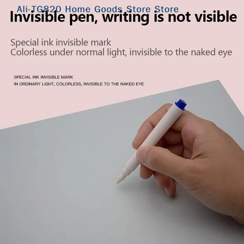[TG820]1pc Monochrome UV Invisible Highlighter Creative Ultraviolet Magic Ink Pen For Kids Party Favors Ideas Gifts Novelty Toy