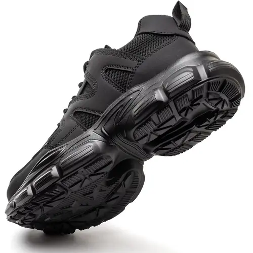 Imagen 2 del producto Nuevos zapatos de seguridad para mujer, zapatos de trabajo antigolpes y antipinchazos, zapatillas de trabajo ligeras y transpirables, zapatos indestructibles para mujer, botas