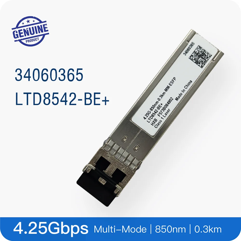 

HW 34060365 LTD8542-BE+ Original HUA_WEI Optical Transceiver SFP 4.25GBase MM Multi-Mode Module 850nm 300M 0.3KM Duplex LC