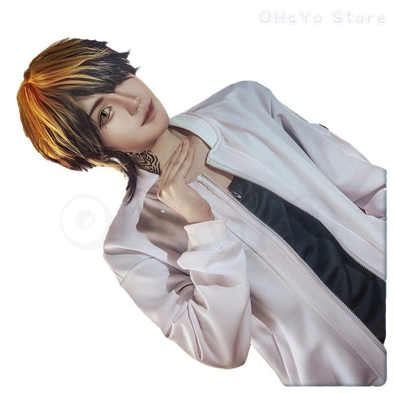 

Tokyo Team Valhalla Hanemiya Kazutora Cosplay Ken Tokyo Cosplay Manji Gang Revengers Costume Coat Jacket Uniform Pants