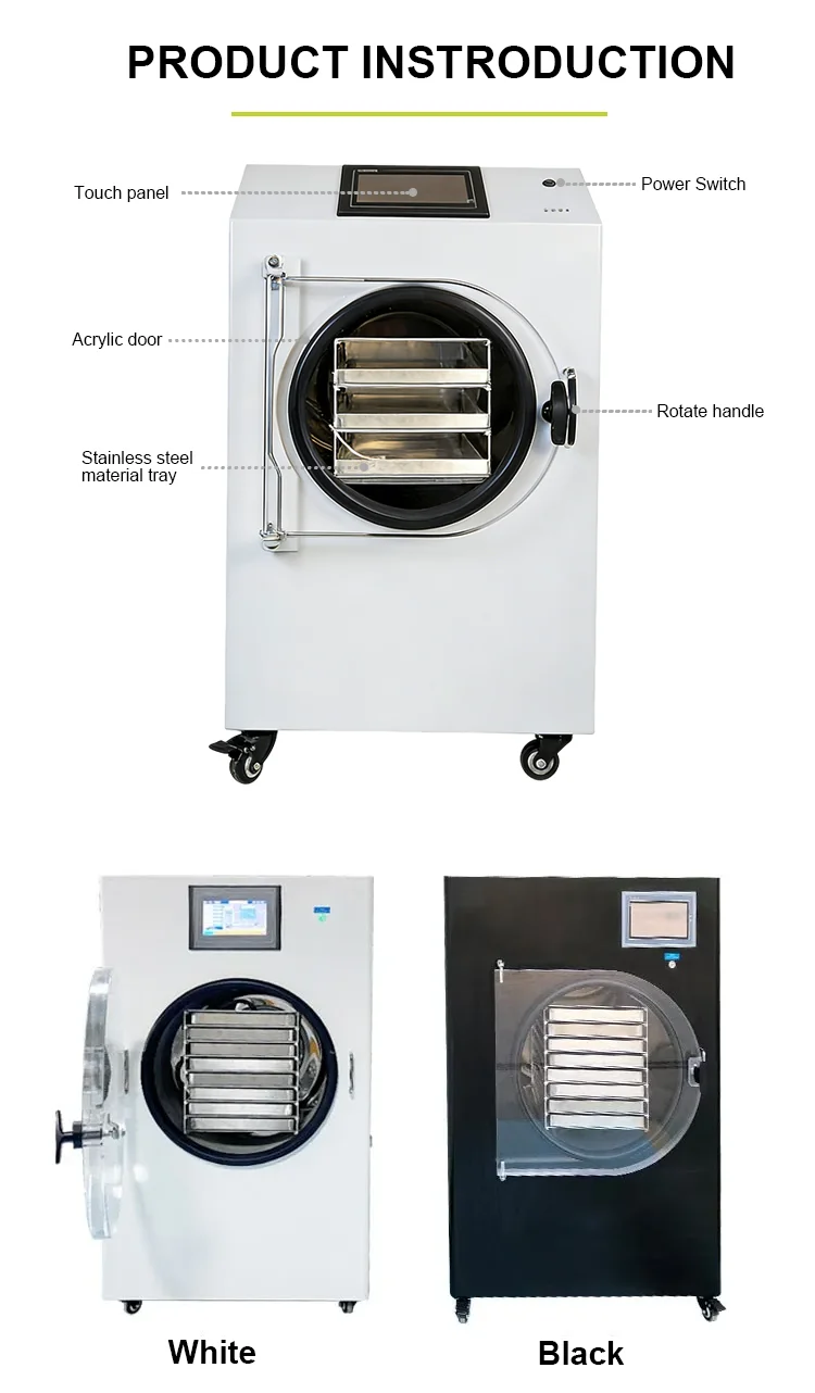 Cheap Small Automatic Freeze Dryer WithControl For Home Use 304 Stainless Steel Food Grade Filling & Sealing Equipment