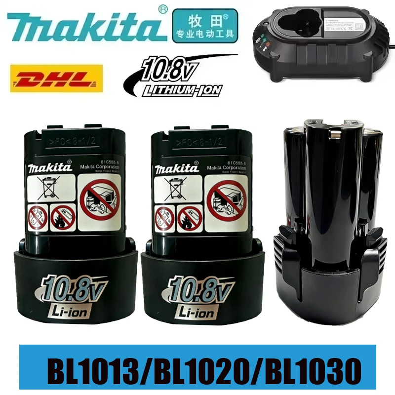 🍀🏆Makita 10.8v original battery BL1013 BL1020 BL1030 DF030D 