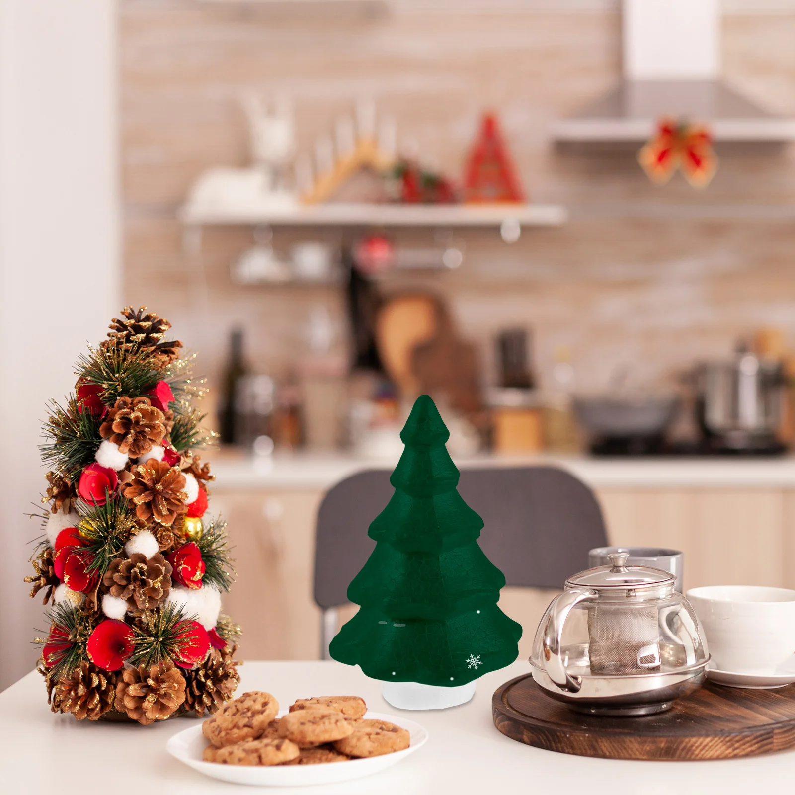 

10Pcs Foam Christmas Tree 150Mm White Polystyrene Solid Cone Craft Shapes Blank Tabletop Holiday Decoration DIY Paintable Mini