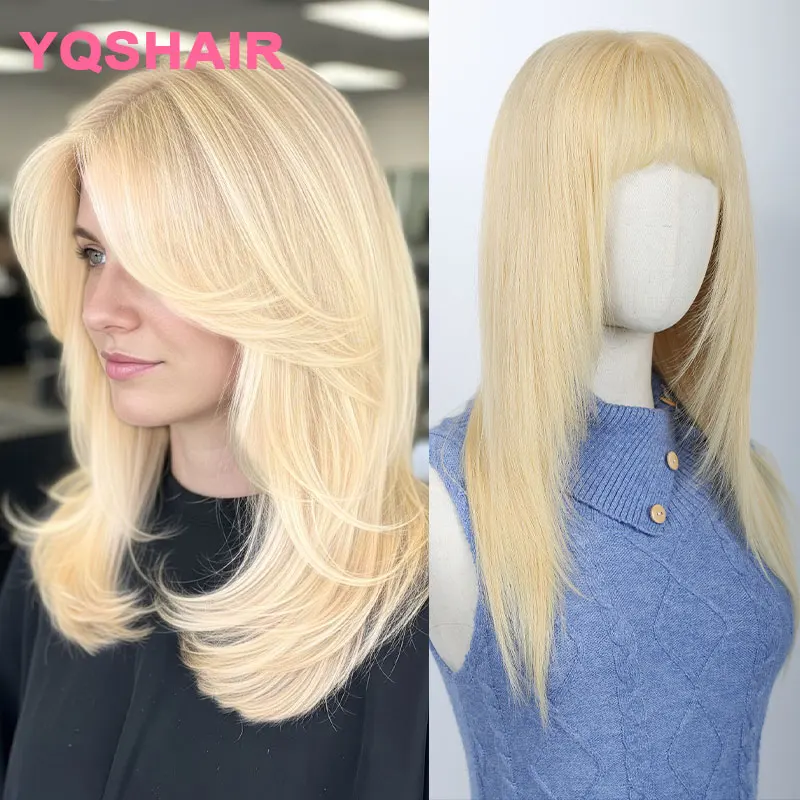 

Бразильские парики из натуральных волос Реми с шелковой основой и полным кружевным покрытием, шелковисто-прямые, с шелковистым верхом, предварительно прорезанные, 180% плотность, натуральные и долговечные, 613 # Цвет