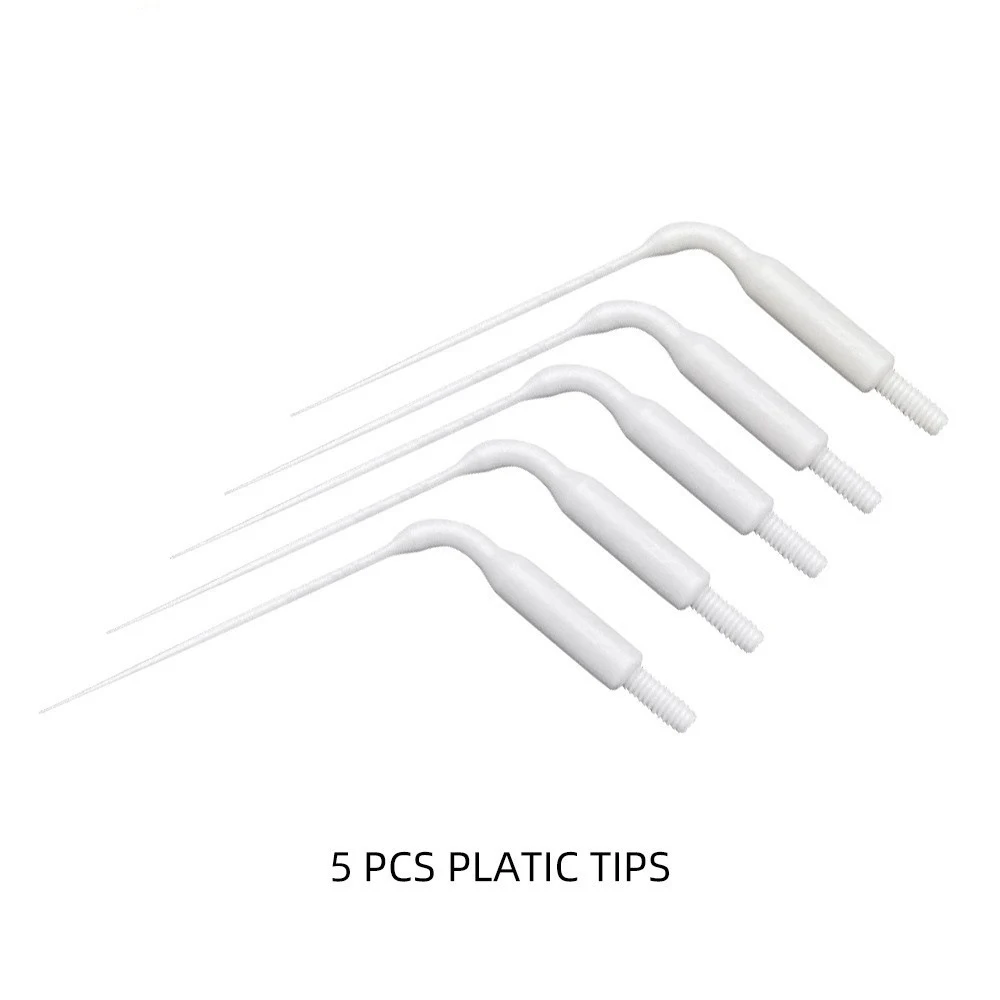 5/10Pcs Dental Plastic Sonic Powered Endo Irrigation Tips for Root Canal Treatment Air Scaler Handpiece Ultrasonic Dentist Tool