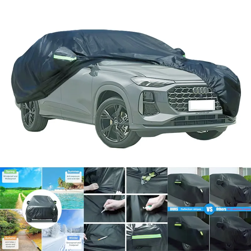 

Всепогодные автомобильные чехлы для Audi Q6, водонепроницаемые, пыленепроницаемые, устойчивые к ультрафиолетовому излучению, снежные, устойчивые к царапинам, защита