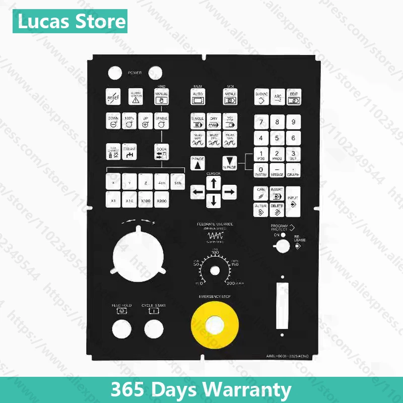 A86L-0001-0325 #ENG #CHN Operator Panel Keypad Membrane For 31i-a System