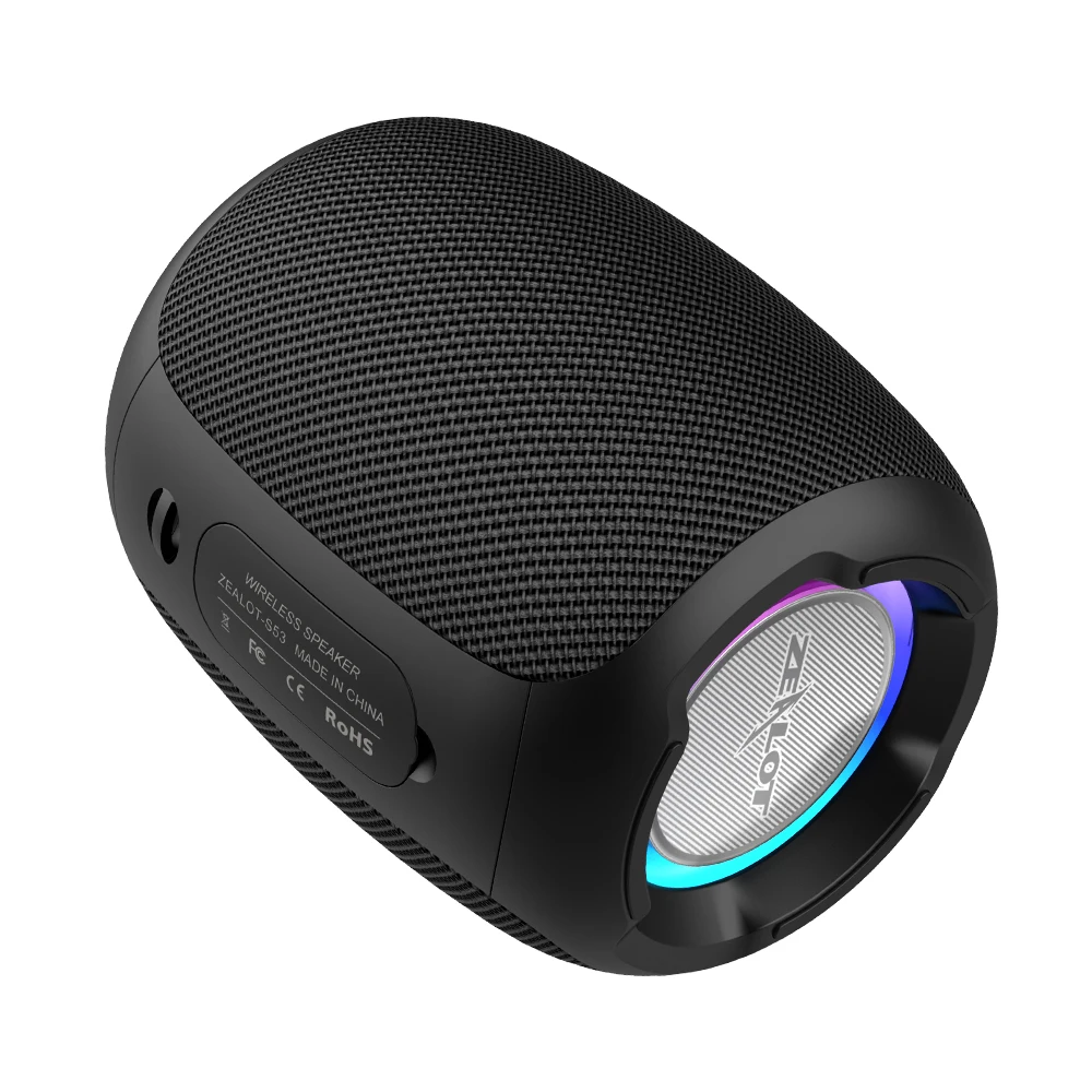 For Zealot S53 Wireless Speaker 10W Portable Bluetooth Speaker Battery Plastic  Speaker 10 Inch Active Combination for V5.0