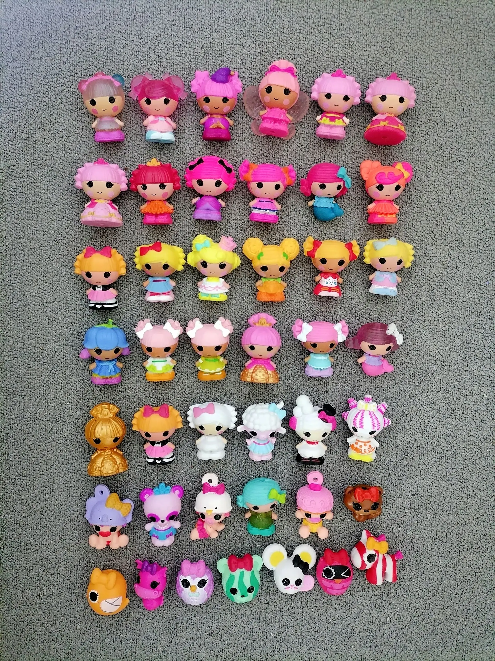 10 шт./20 шт./компл. оригинальные мини-куклы Lalaloopsy и аксессуары для игрушек 2-4 см