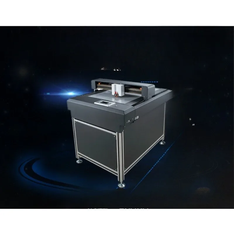 Flat engraving machine, double knife head cardboard cutting hollow cutting, carton proofing, cutting and indentation machine