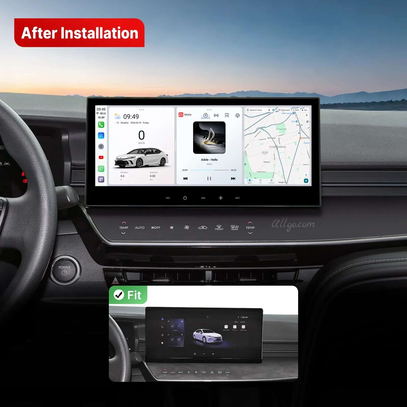 Android Car Head Unit for Toyota Camry 2024-2026