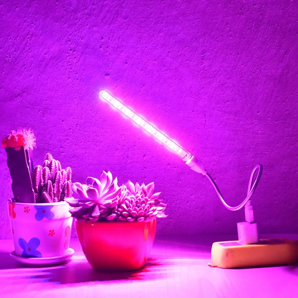 21 LED Plant Light Adjustable Multi-purpose Plastic Indoor LED Grow Light Vegetable Plant Supplementary Light For Greenhouse