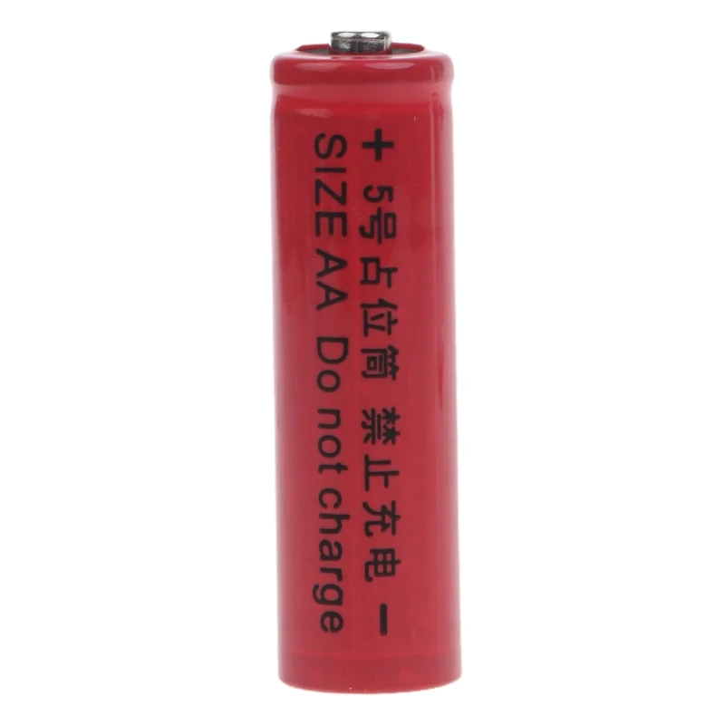 Universal No Power 14500 LR6 AA AAA LR03 10440 Size Fake Battery Placeholder Cylinder Conductor Replacement