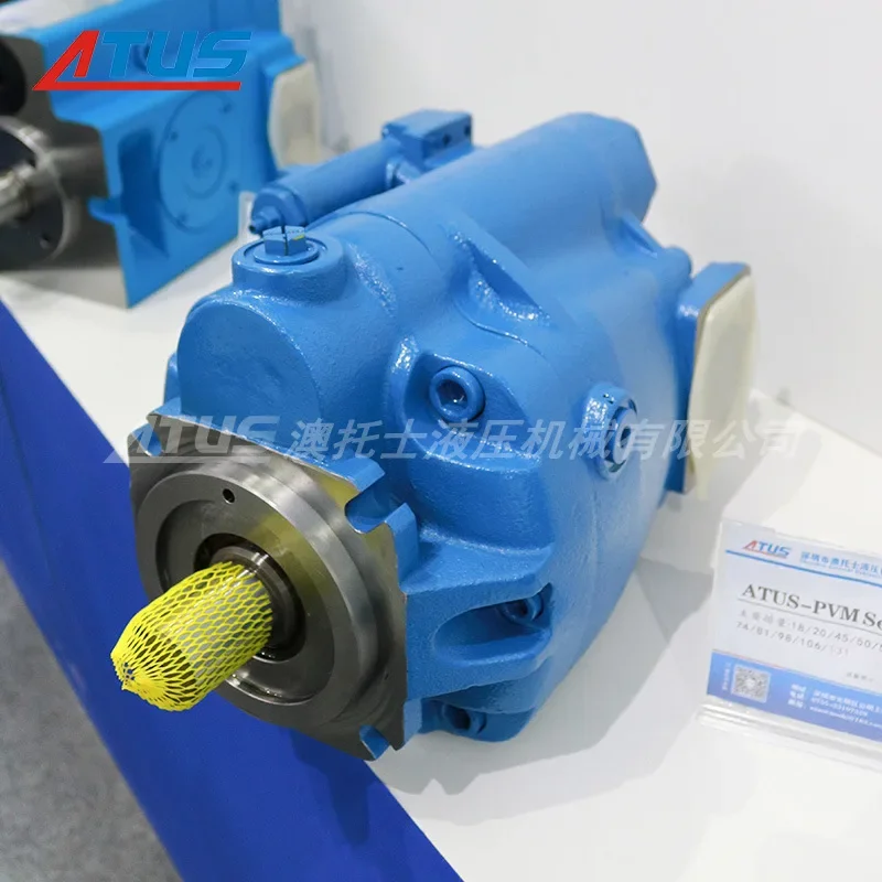 Oil Pump PVM081 Plunger Pump Swashplate Axial Hydraulic Pump, Mold Blowing Machine Load Sensitive Variable Pump