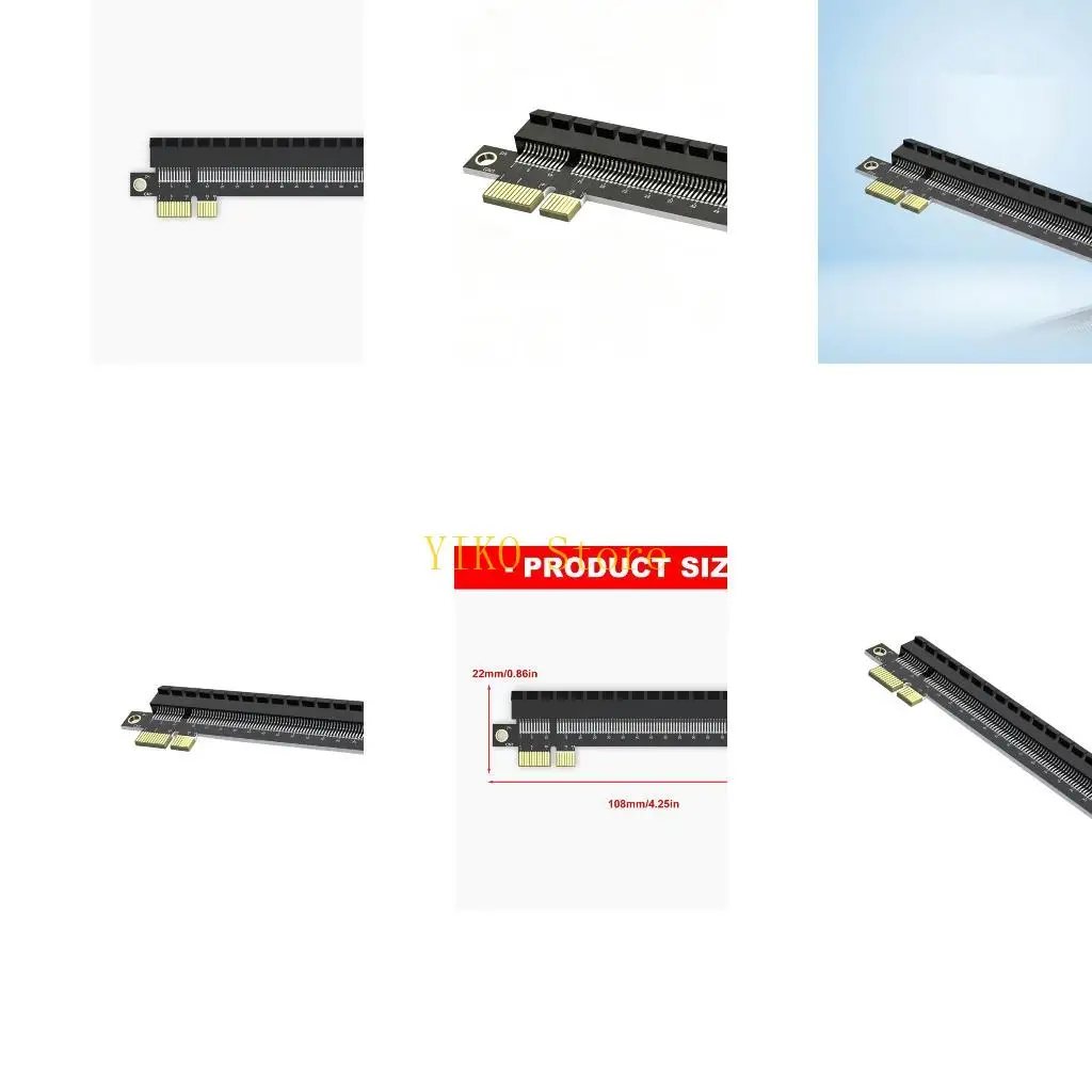 K32C PCIe to X16 Internal Slot Adapter Card with Hard Board Expansion Use
