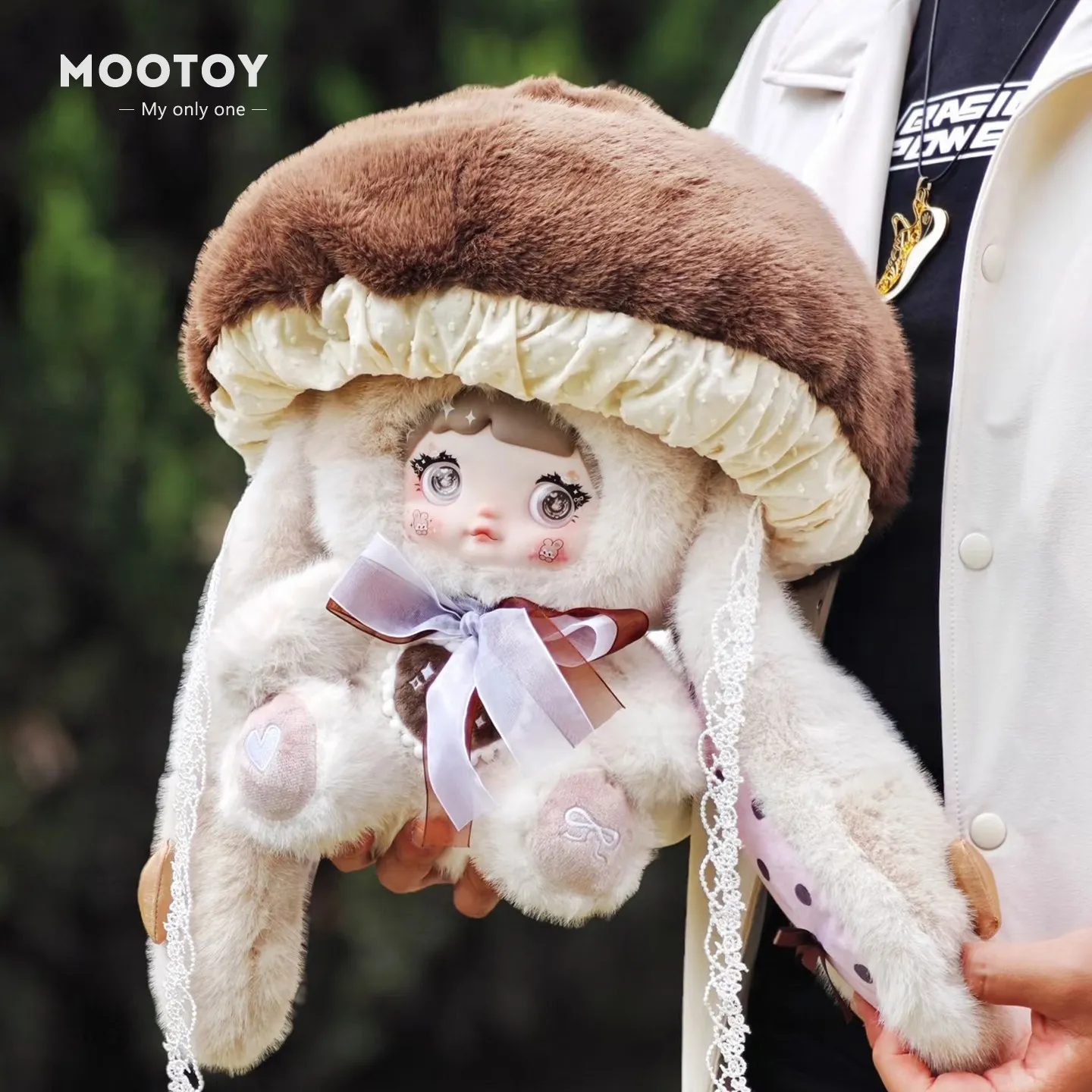 

New Nuomi Mushroom Hat Series 400 Percent Extra Large Blind Box Cute Trendy Toy Super Soft Comfortable Kawaii Doll Birthday Gift