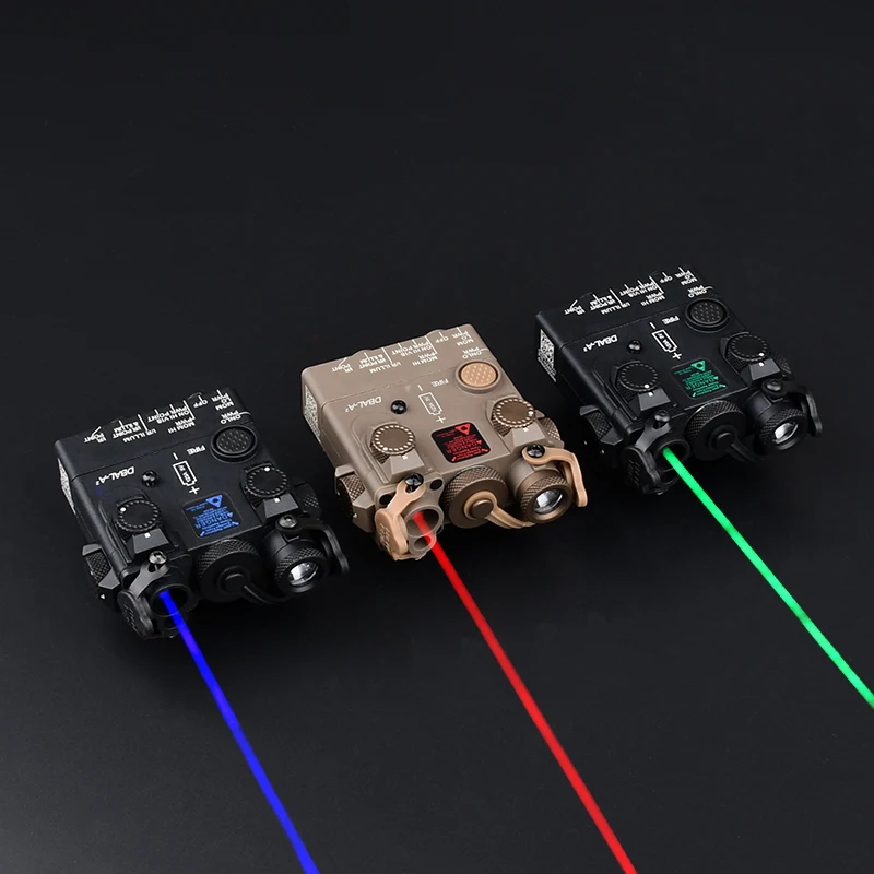 Airsoft WADSN DBAL-A2 puntatore Laser IR illuminatore luce IR rosso blu verde Dot Sight Laser misura regolabile 20mm Picatinny Rail