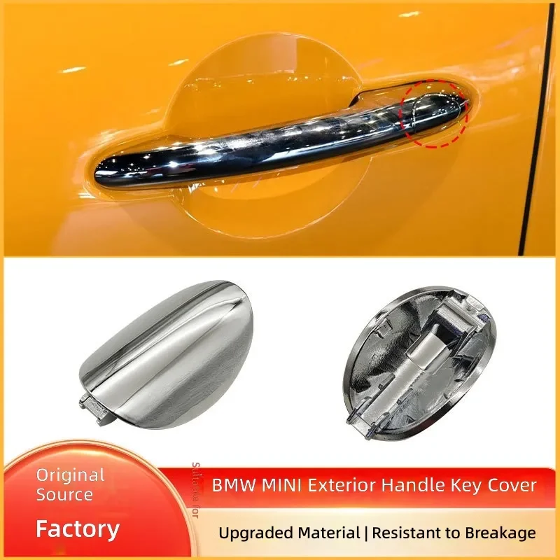 For BMW Mini Cooper F55 F56 F60 Door Outer Handle Cover Trim Lock Cylinder Cap Exterior Accessories