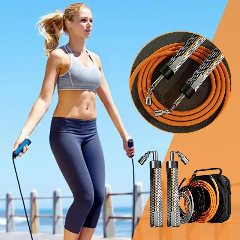 

Heavy Jump Rope Heavy Exercise Jumpropes Comfortable Handle Training Skipping Rope For Men Women Workout Equipment For Home Gym