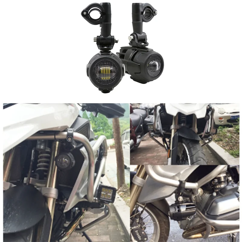 AT44 - Nowa motocyklowa lampa pomocnicza 12V 22mm, bezpośredni montaż, światło przeciwmgielne do BMW Waterbird