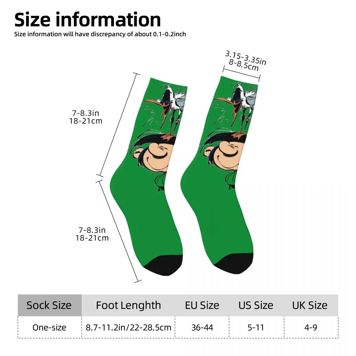 Gaston Stockings Men andre Socks Quality Trendy Socks Spring Cycling Non Slip Design Socks Gift