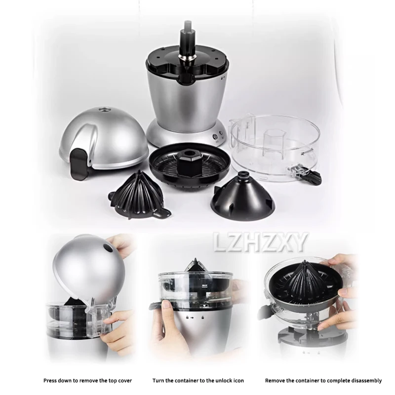 ไฟฟ้าส้ม EXTRACTOR ผลไม้ในครัวเรือน Squeezer เครื่อง 400ML ขนาดใหญ่ความจุเครื่องคั้นน้ํา Orange Lemon EXTRACTOR ในครัวเรือน