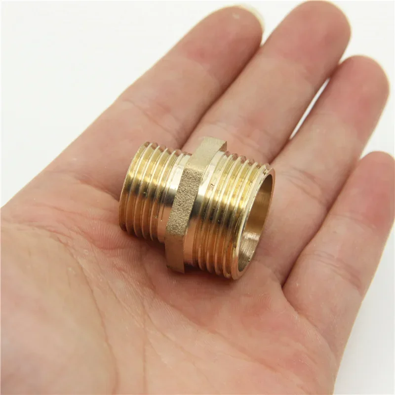 Copper Equal Diameter Double Outer External Thread 1/2 Conversion 1/4 Variable Diameter 3/8 Turns 1/8 Joint 1 Inch Change 4/3