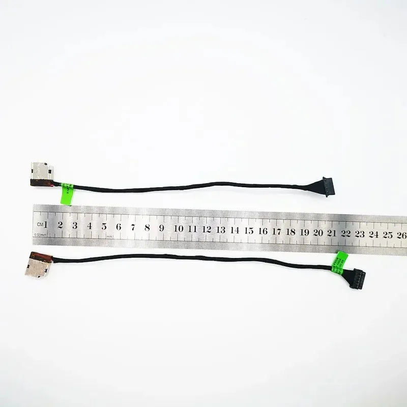 Conector de alimentación CC con cable para HP Omen 15-DC0013TX 15-DC 15-DC008TX 15-CE TPN-Q211 TPN-Q194 Cable flexible de carga DC-IN para ordenador portátil