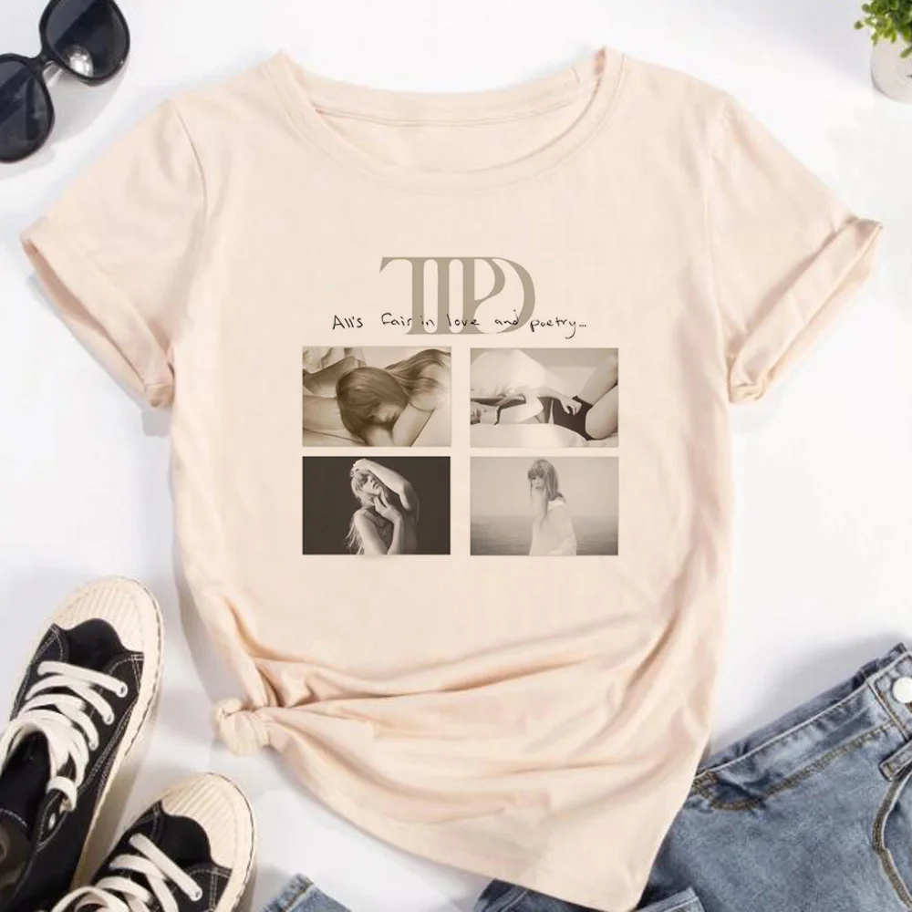 Ttpd tshirt women harajuku top female manga anime clothing