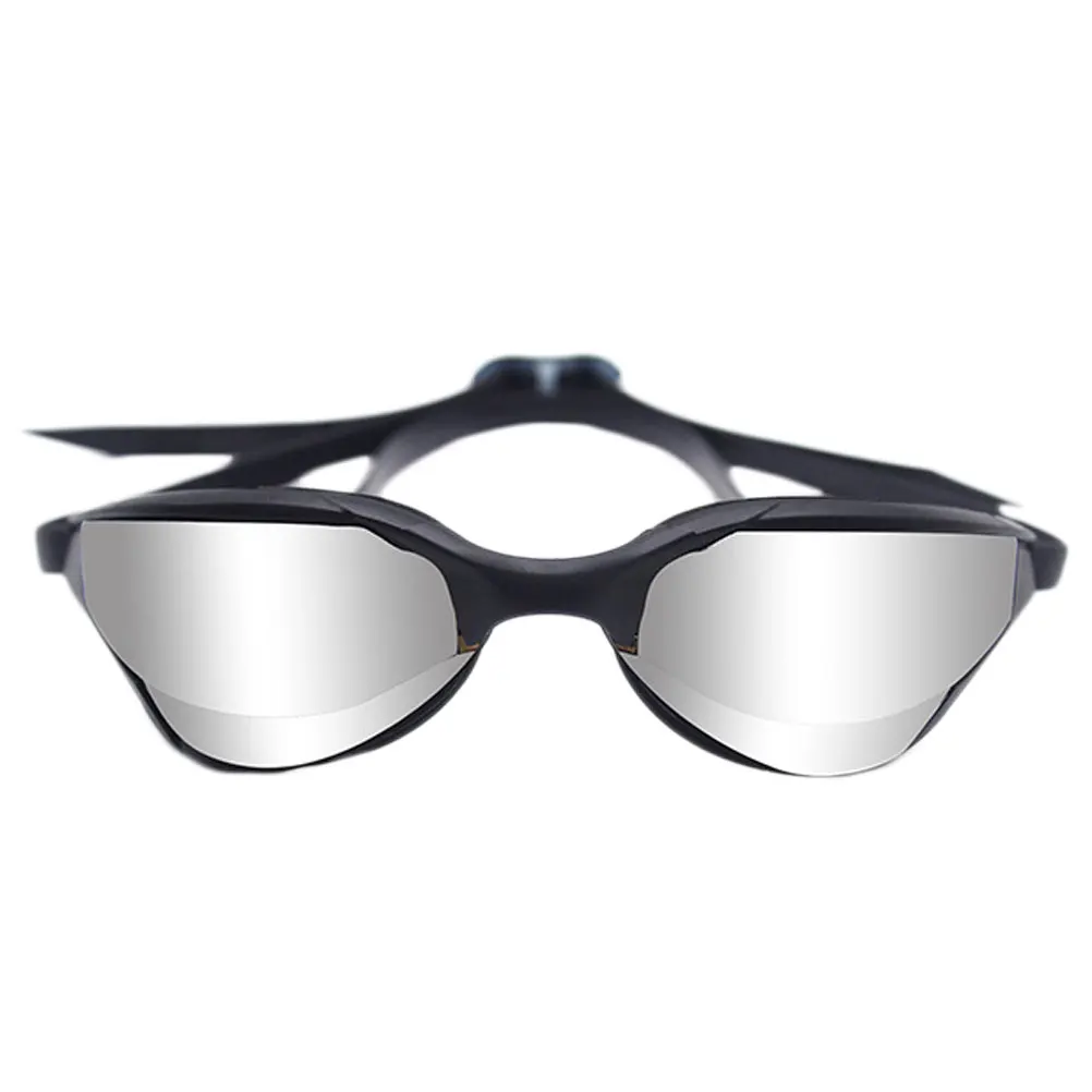 

Swimming Glasses Adult Swimwear Anti-Fog Goggles Durable Waterproof Adjustable Straps Comfortable Elasticity