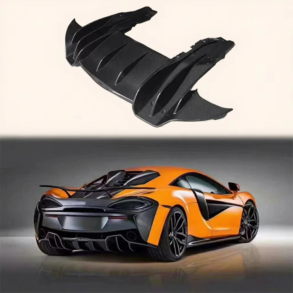 For 570S 540C 570GT Carbon Fiber OE Rear Bumper Under Low Diffuser