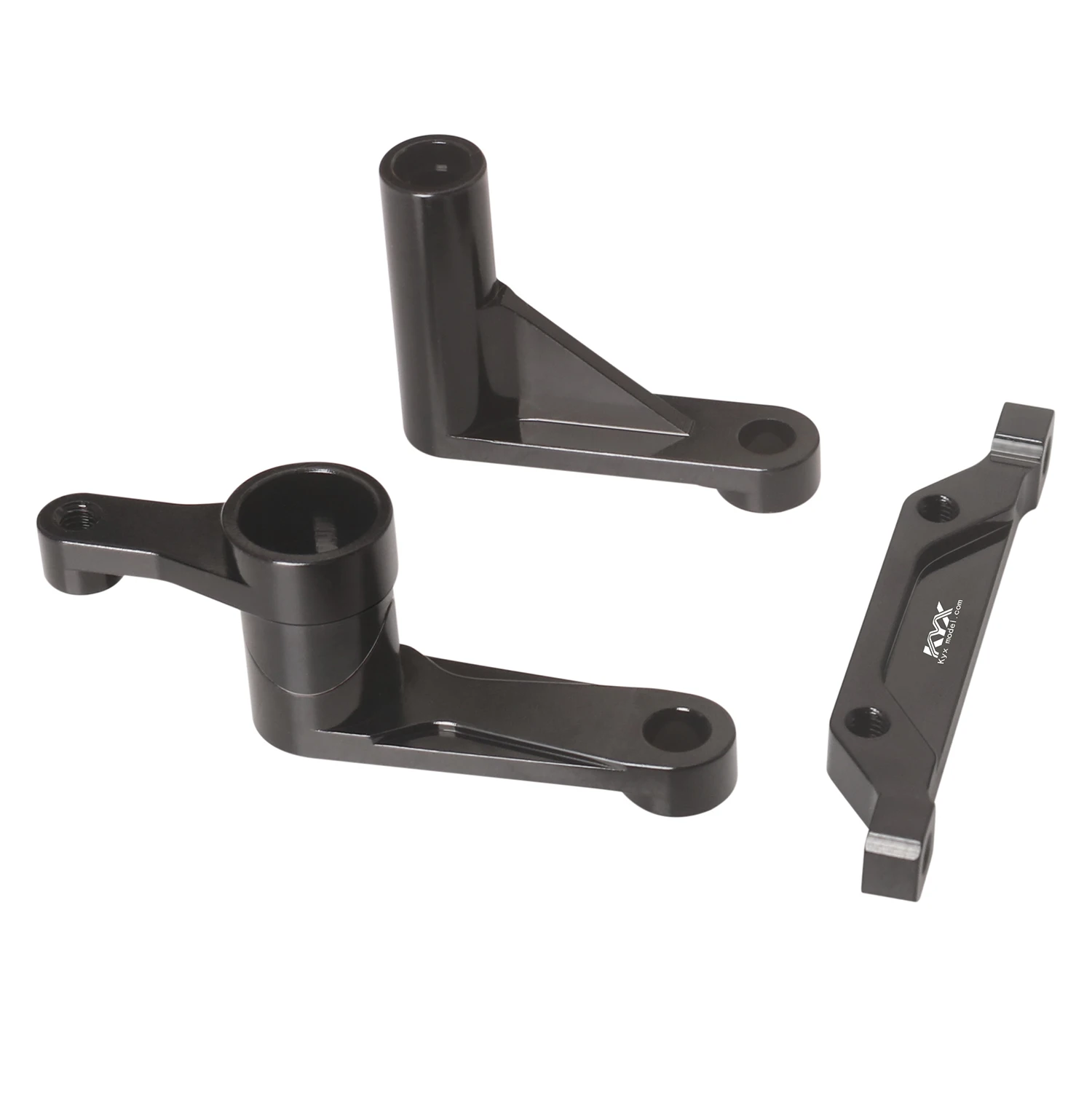 KYX Racing – ensemble de servomoteurs de direction avant en aluminium, pièces de mise à niveau, accessoires pour voiture RC Losi 1/10 Ford F100 Baja Rey 2.0