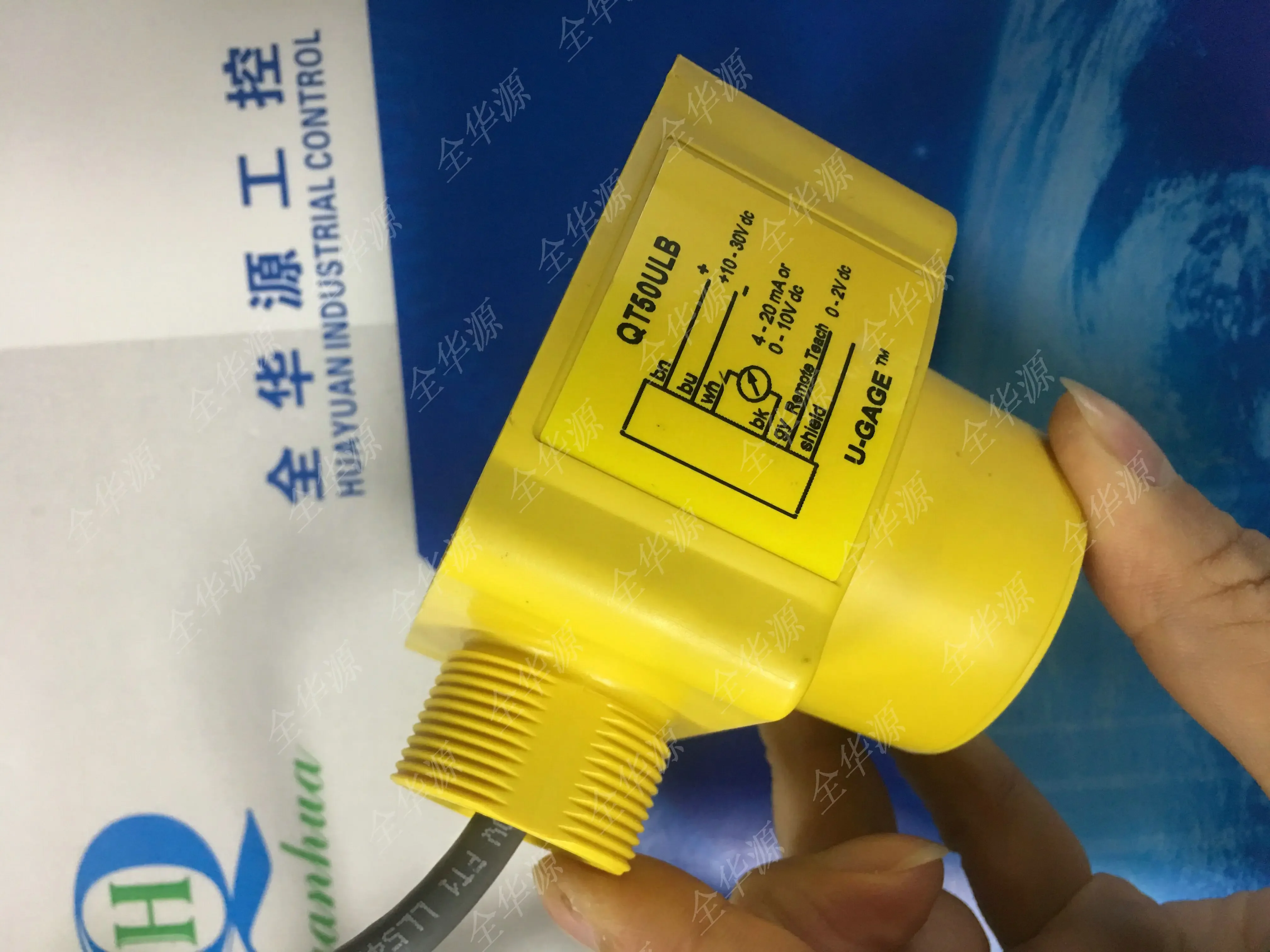 Ultra-Long Distance Ultrasonic Liquid Level, Material Level, Distance Measure Sensors Qt50ulb, Qt50ulbq6